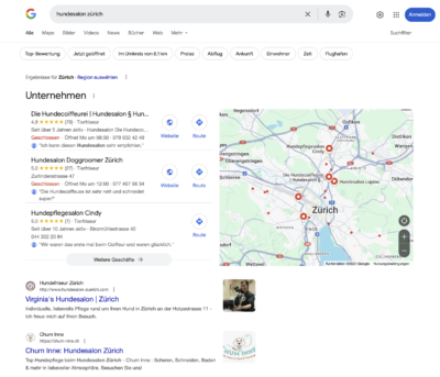 Lokaler Traffic Screenshot